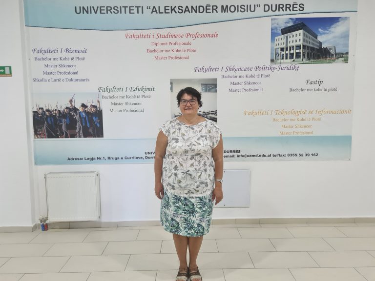 Assoc Prof Dr Galia Marinova On A Visit In Alexander Moisiu